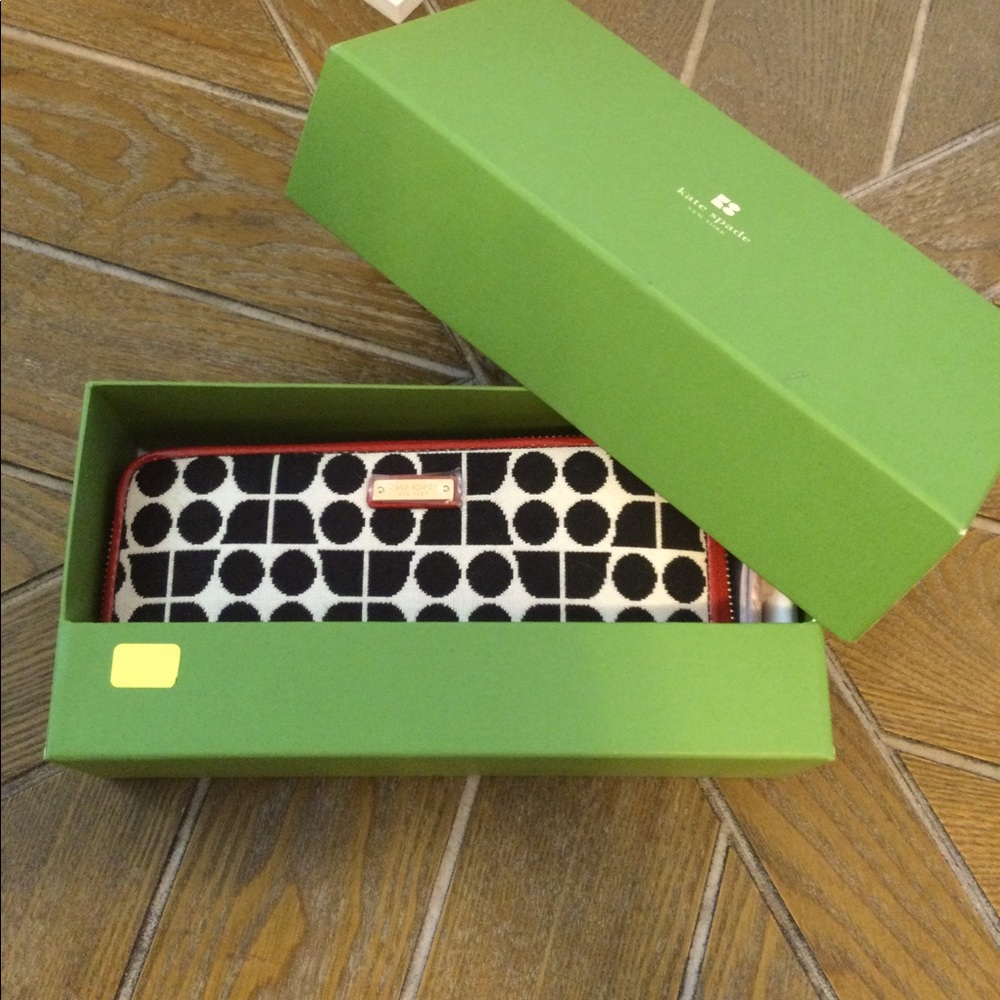 Kate Spade GORGEOUS Wallet (neda black/red 080) Final price drop